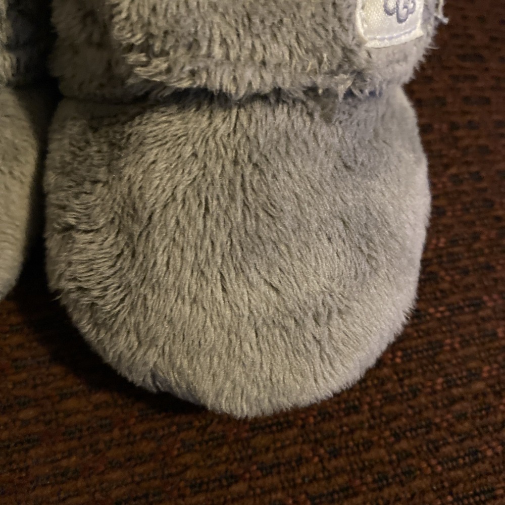 Uggs Infant Bixbee Booties Furry‎ Gray Boots Size 4/5 EUC - Picture 4 of 16
